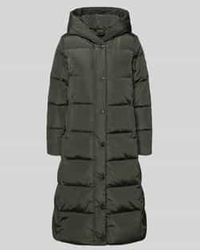 Ralph Lauren - Slim Fit Gewatteerde Lange Jas Met Capuchon - Lyst