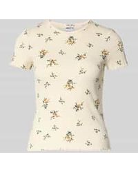 Jake*s - Regular Fit T-Shirt Met All-Over Bloemenmotief - Lyst