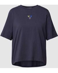 ARMEDANGELS - T-Shirt mit floralem Stitching Modell 'LAYAA DELIGHT' - Lyst