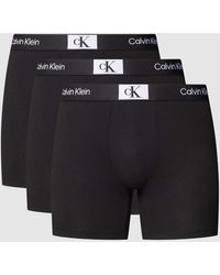 Calvin Klein - Pants mit elastischem Logo-Bund Modell 'BOXER BRIEF' im 3er-Pack - Lyst