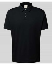 Calvin Klein - Relaxed Fit Poloshirt mit Logo-Stitching Modell 'SUPIMA' - Lyst