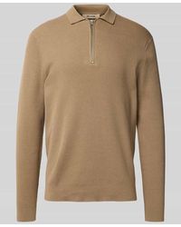 Only & Sons - Regular Fit Strickpullover aus Baumwoll-Mix Modell 'PHIL' - Lyst