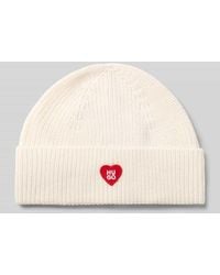 HUGO - Beanie aus Schurwoll-Mix Modell 'SENTIALY_HAT' - Lyst