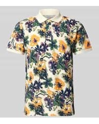 Blend - Regular Fit Poloshirt Met Ribboorden - Lyst
