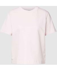 SELECTED - T-Shirt mit Rundhalsausschnitt - Lyst