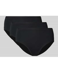 Sloggi - Slip Mit Label-Print Modell 'Go Daily' Im 3Er-Pack - Lyst
