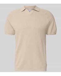 Jack & Jones - Regular Fit Poloshirt Met Structuurpatroon Model 'Hill' - Lyst