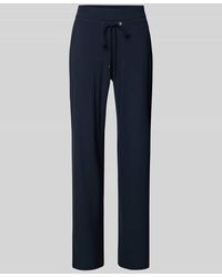 RAFFAELLO ROSSI - Straight Fit Stoffhose mit Strukturmuster Modell 'CANDICE' - Lyst