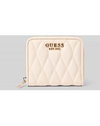 Guess - Portemonnaie mit Label-Applikation Modell 'VALLA' - Lyst