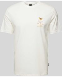 Only & Sons - Slim Fit T-Shirt mit Motiv-Print Modell 'BASIC' - Lyst
