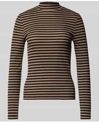 DRYKORN - Slim Fit Shirt Met Lange Mouwen En Opstaande Kraag - Lyst