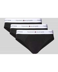Tommy Hilfiger - Slip aus Baumwoll-Mix im 3er-Pack - Lyst