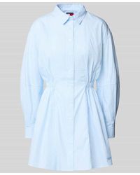 Tommy Hilfiger - Regular Fit Hemdblusenkleid aus reiner Baumwolle - Lyst