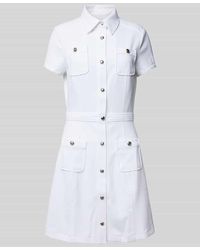 Guess - Minikleid Mit Aufgesetzten Taschen Modell 'Elora' - Lyst