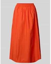 American Vintage - Midirok Met Elastische Band - Lyst