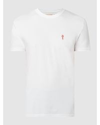 RVLT Regular Fit T-Shirt mit Logo - Weiß