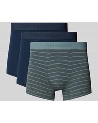 Schiesser - Boxershorts mit elastischem Logo-Bund im 3er-Pack - Lyst