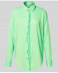 0039 Italy - Overhemdblouse Met Knoopsluiting - Lyst