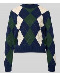 Guess - Regular Fit Strickpullover aus Baumwoll-Mix Modell 'GRACIE' - Lyst