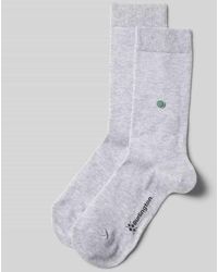 Burlington - Socken in unifarbenem Design Modell 'LADY' - Lyst