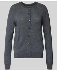 BOSS - Regular Fit Strickjacke aus reiner Schurwolle Modell 'FONAMI' - Lyst
