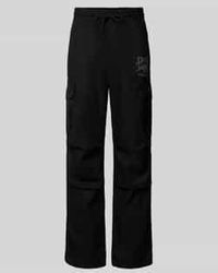 HUGO - Relaxed Fit Cargobroek Met Elastische Band - Lyst