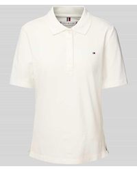 Tommy Hilfiger - Regular Fit Poloshirt mit Logo-Stitching Modell '1985' - Lyst
