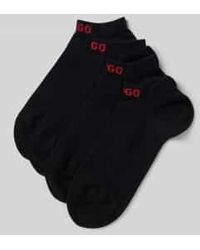 HUGO - Sneakersokken Met Logostitching - Lyst