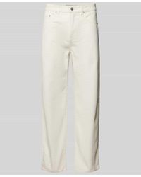 Lacoste - Straight Leg Jeans im 5-Pocket-Design - Lyst