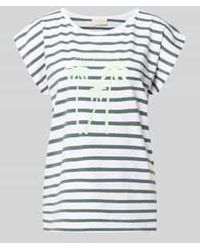 Freequent - T-Shirt Met Motiefprint Model 'Fenjal' - Lyst
