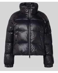 Marc Cain - Regular Fit Gewatteerd Jack Met Gevoerde Opstaande Kraag - Lyst