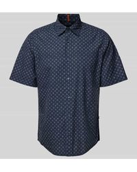 BOSS - Regular Fit Freizeithemd mit Allover-Muster Modell 'Rash' - Lyst