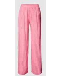 Smith & Soul - Regular Fit Stoffen Broek Met All-over Print - Lyst