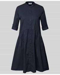 ROBE LÉGÈRE - Knielanges Kleid mit Stehkragen - Lyst