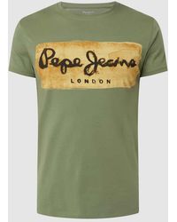 Pepe Jeans - T-Shirt aus Baumwolle Modell 'Charing' - Lyst