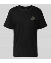 G-Star - T-Shirt Met Labelprint - Lyst