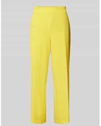 Cambio - Regular Fit Stoffen Broek Met Verkort Model - Lyst