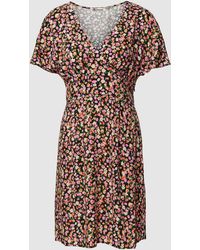 Tom Tailor - Mini-jurk Met All-over Print - Lyst