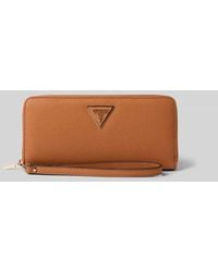 Guess - Portemonnaie mit Logo-Applikation Modell 'Laurel' - Lyst