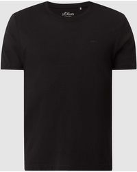 S.oliver - Regular Fit T-shirt Van Biologisch Katoen - Lyst