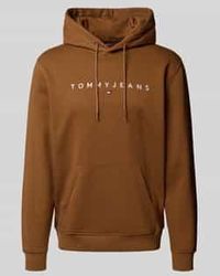 Tommy Hilfiger - Regular Fit Hoodie Van Katoenmix - Lyst
