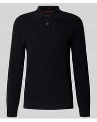 Christian Berg Men - Slim Fit Poloshirt Met Knoopsluiting - Lyst