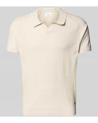 S.oliver - Regular Fit Poloshirt mit Flammgarnstruktur - Lyst