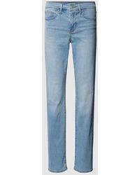 Levi's® 300 - Straight Fit Jeans mit Knopfverschluss - Lyst