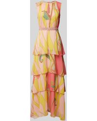 Pennyblack - Maxi-jurk Met Druppelvormige Hals - Lyst