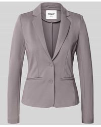 ONLY - Regular Fit Blazer aus Viskose-Mix Modell 'POPTRASH LIFE' - Lyst