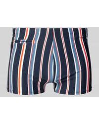 Schiesser - Slim Fit Zwembroek Met Ritszak - Lyst