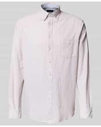 Christian Berg Men - Regular Fit Vrijetijdsoverhemd Met Button-downkraag - Lyst