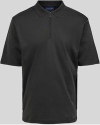 Christian Berg Men - Regular Fit Poloshirt Met Logostitching - Lyst
