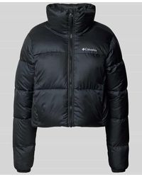 Columbia - Cropped Steppjacke mit Label-Print Modell 'PuffectTM' - Lyst